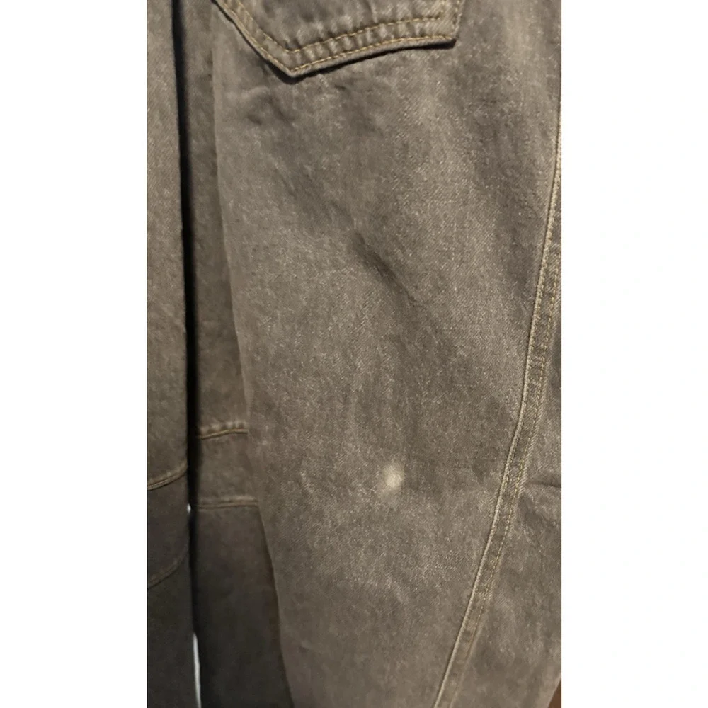 Free People Washed Olive Overalls Jumpsuit